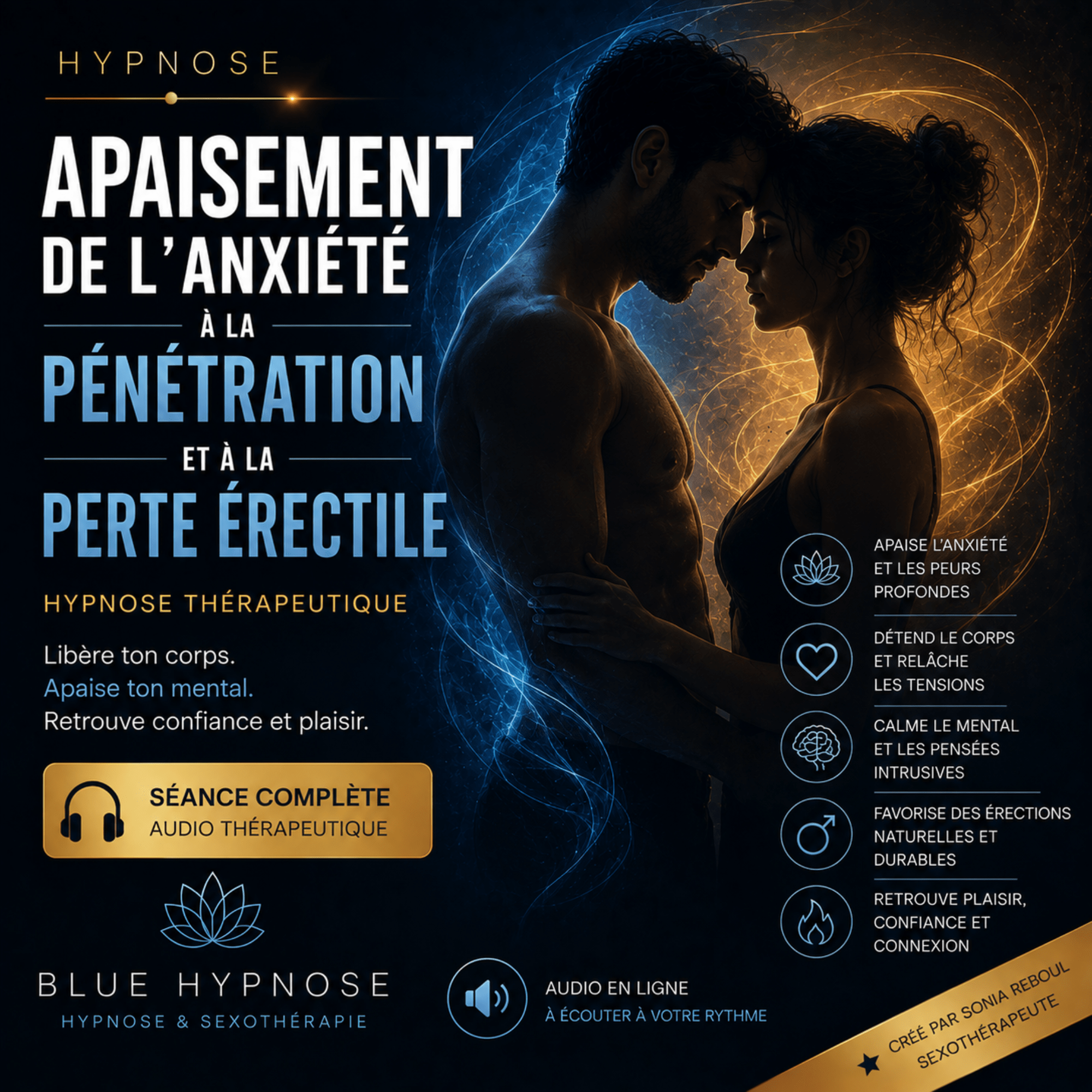 'anxiété à la pénétration et à la perte érectile