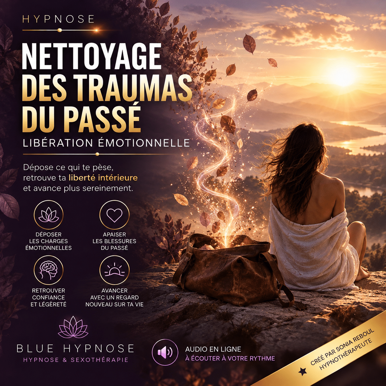 Hypnose nettoyage trauma du passé